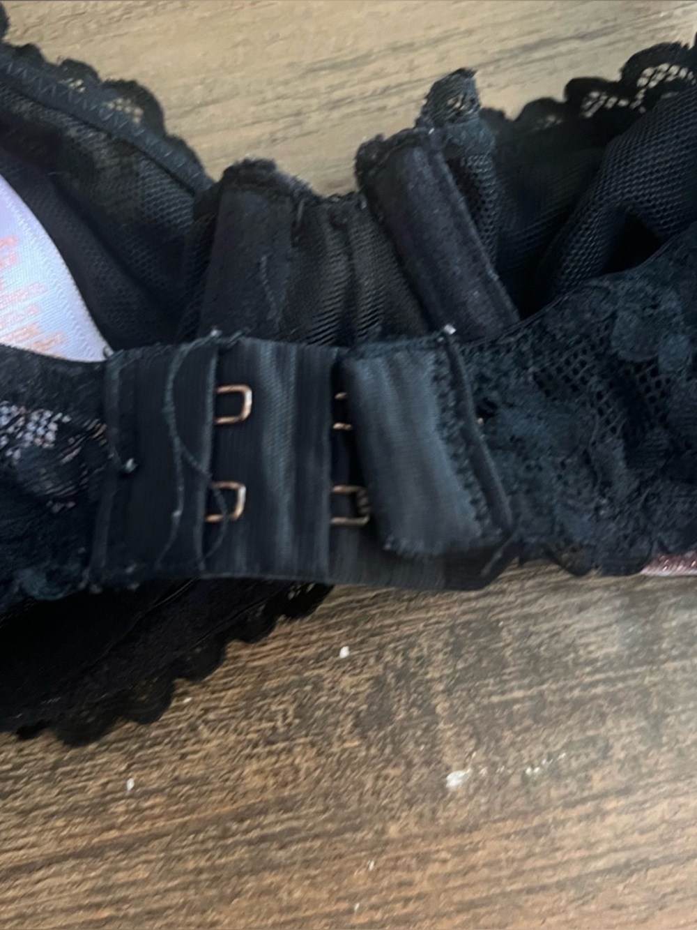 Savage X Fenty Black Lace Bra Size 36B - Picture 5 of 8